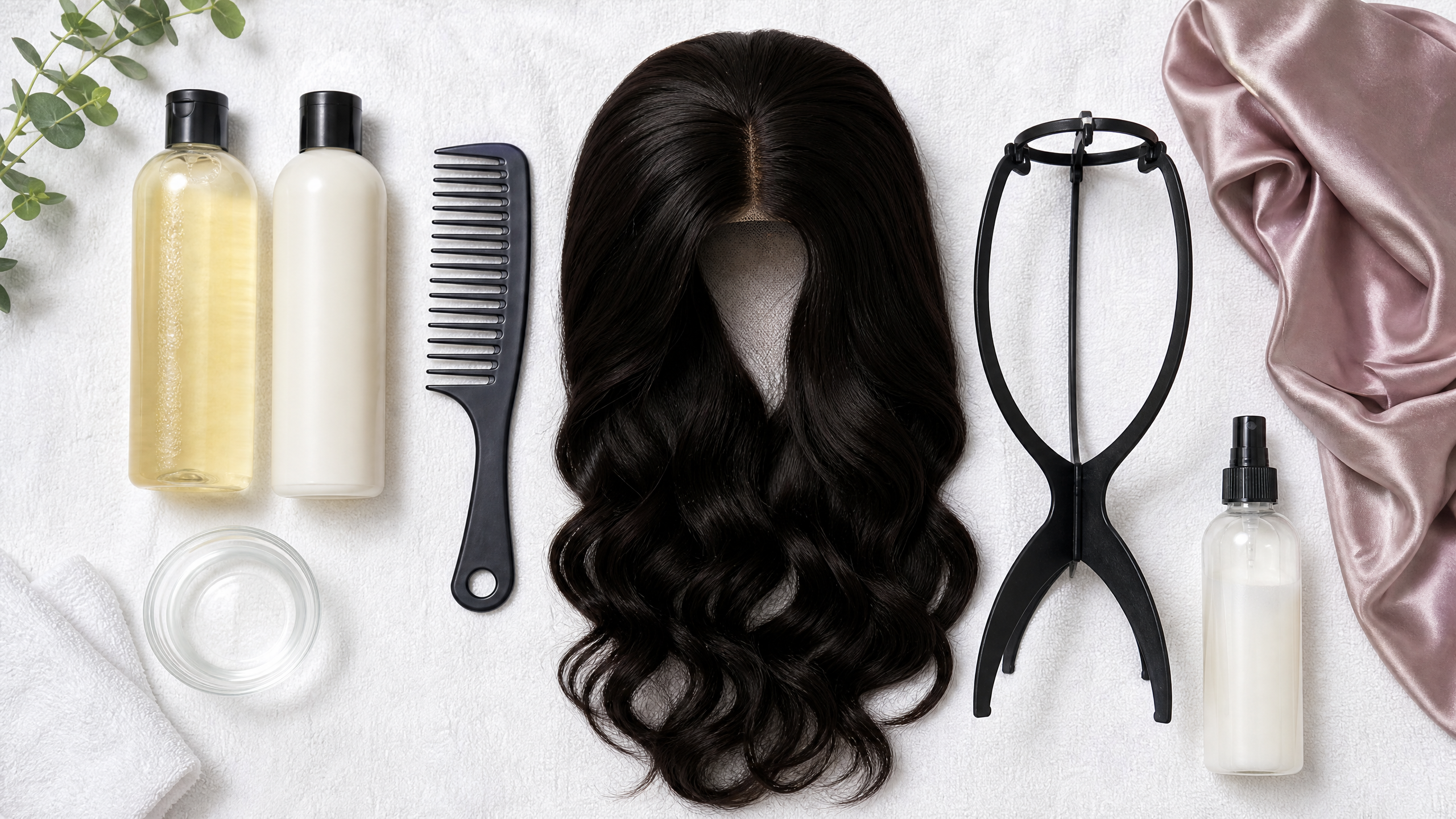How to wash and care for human hair wigs