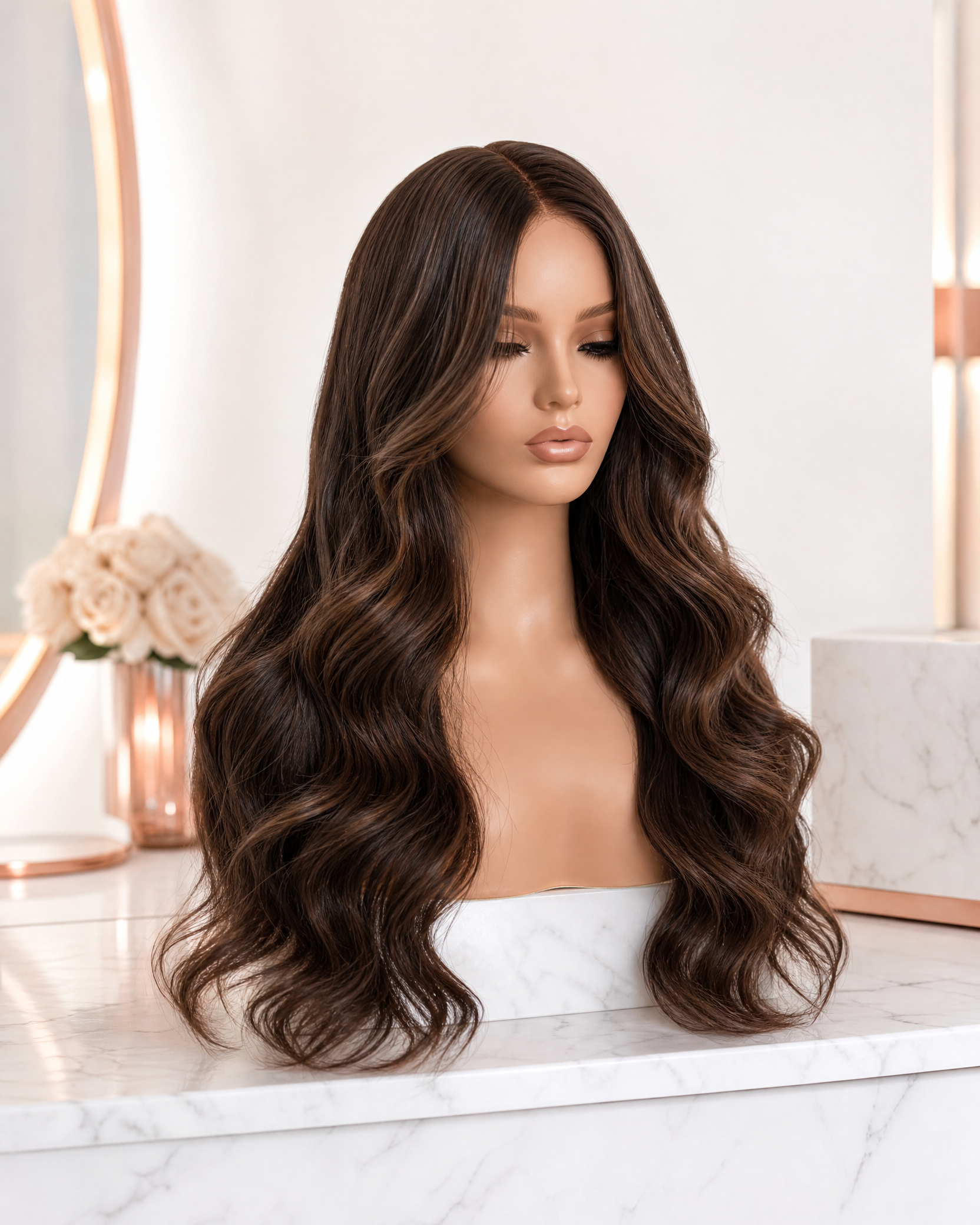 Premium lace front wigs collection at T&R Beauty Supply Store