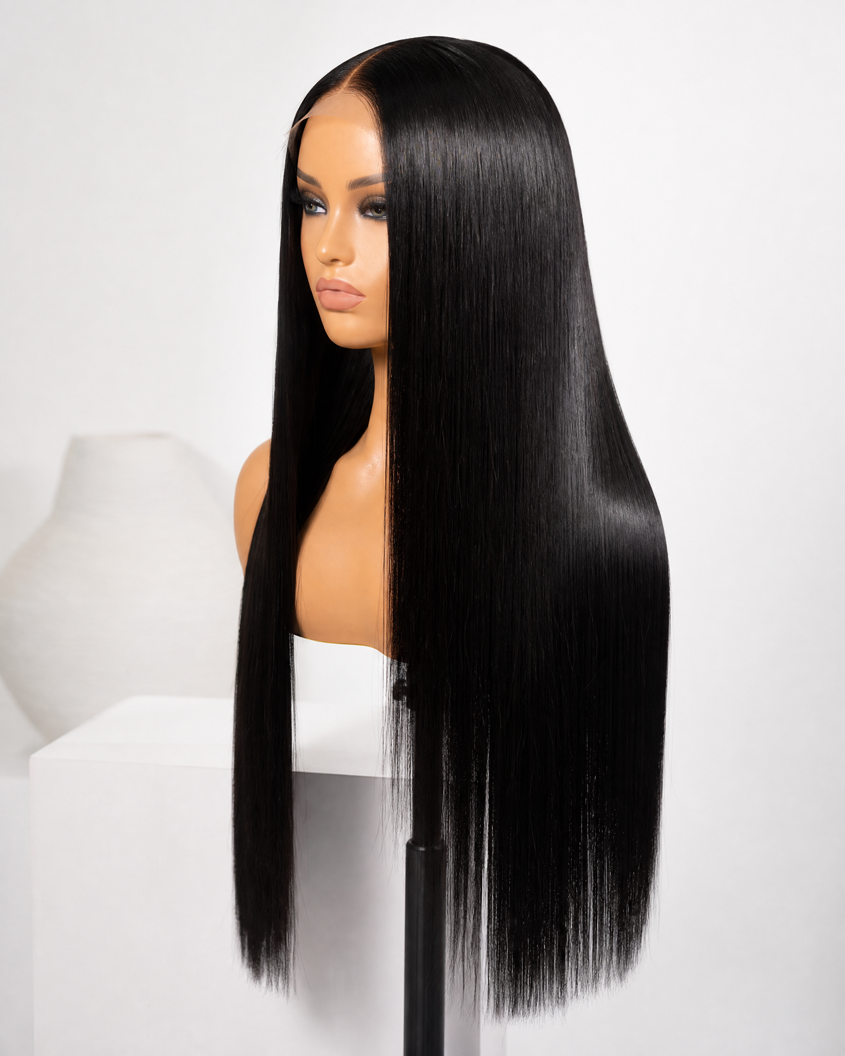 Premium hair extensions for added length and volume