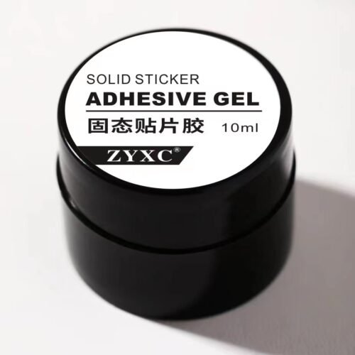 Clear nail art solid glue for nail decorations
