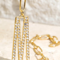 Crystal Initial Letter Bracelet