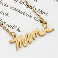 Mama pendant Necklace