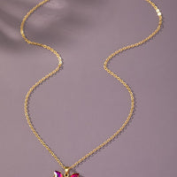 Butterfly Pendant Necklace