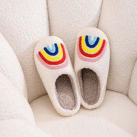 Rainbow Soft Plush Slipper
