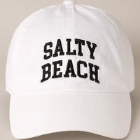 Salty Beach Patch Baseball Cap