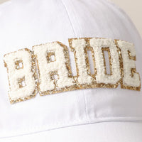 BRIDE Chenille Letter Patch Baseball Cap