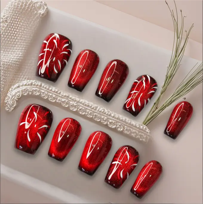 Amadela Romantic Fireworks Cat Eye Nails - Image 3