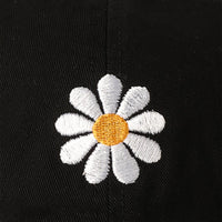 Daisy Embroidery Baseball Cap