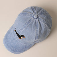 Dachshund Embroidered Baseball Cap