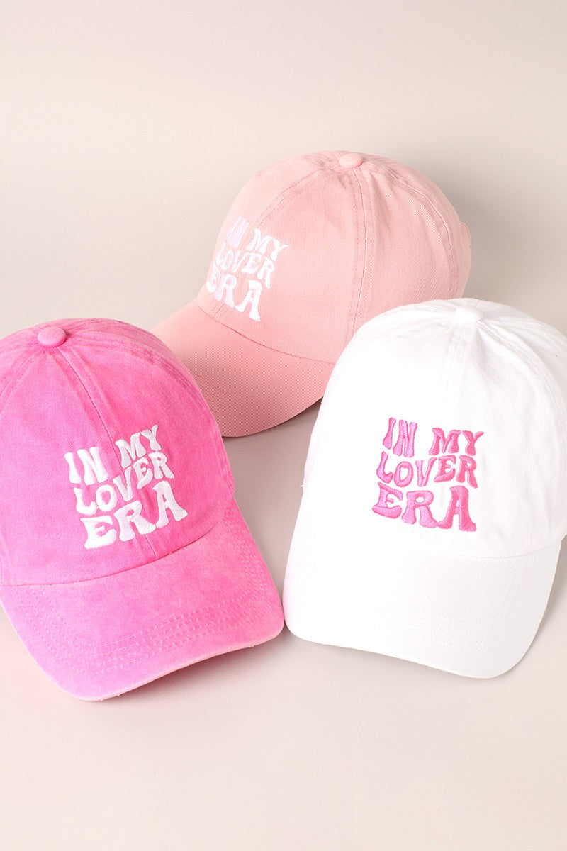 In My Lover Era Embroidered Baseball Cap