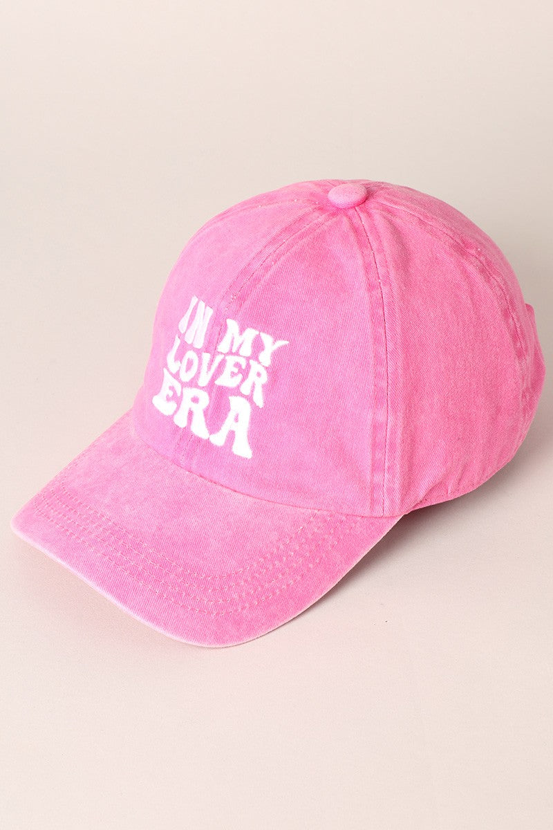 In My Lover Era Embroidered Baseball Cap