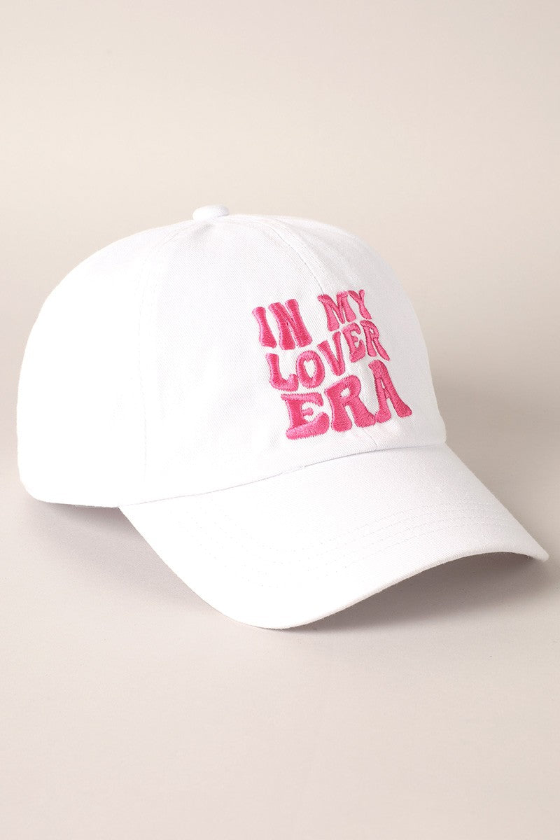 In My Lover Era Embroidered Baseball Cap