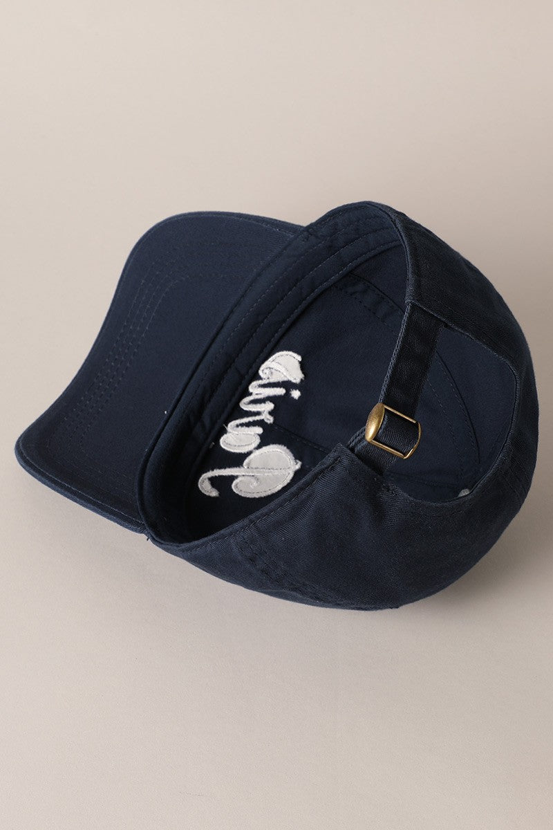 Paris Social Club Embroidered Cap