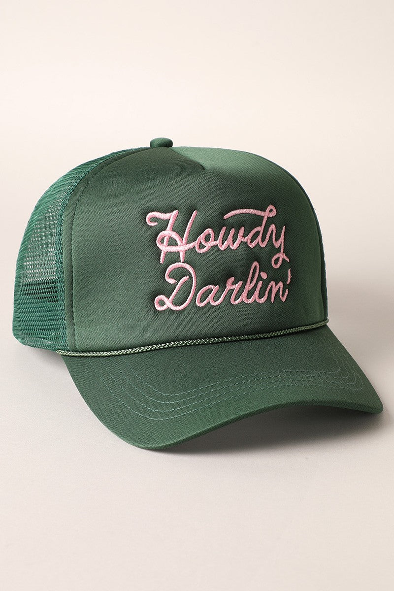 Howdy Darlin' Embroidered Cap