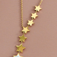 Star Lariat Necklace