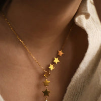 Star Lariat Necklace