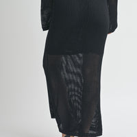 Crochet Knitted Maxi Skirt