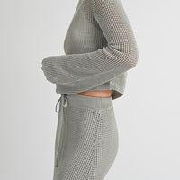 Crochet Knitted Crop Top