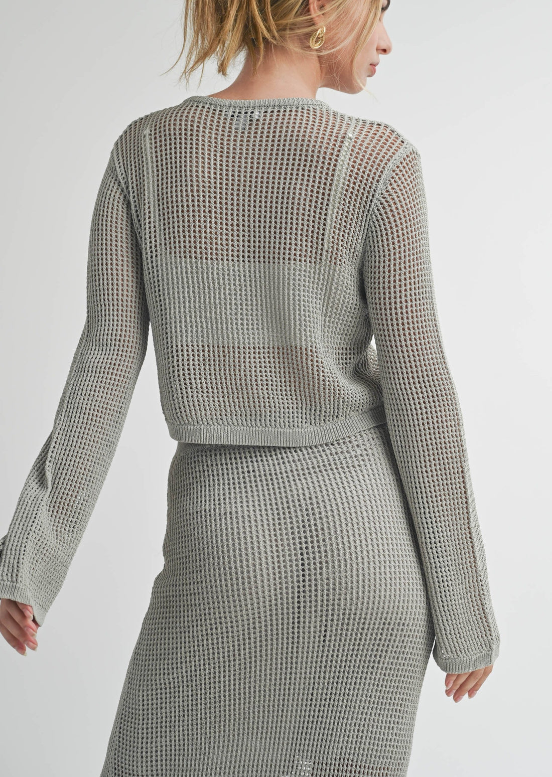 Crochet Knitted Crop Top