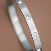 Hinged Bangle Bracelet