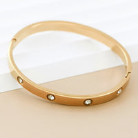 Hinged Bangle Bracelet