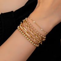 Five Multi Bracelets Set