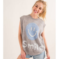 Smile For Me Knit Vest