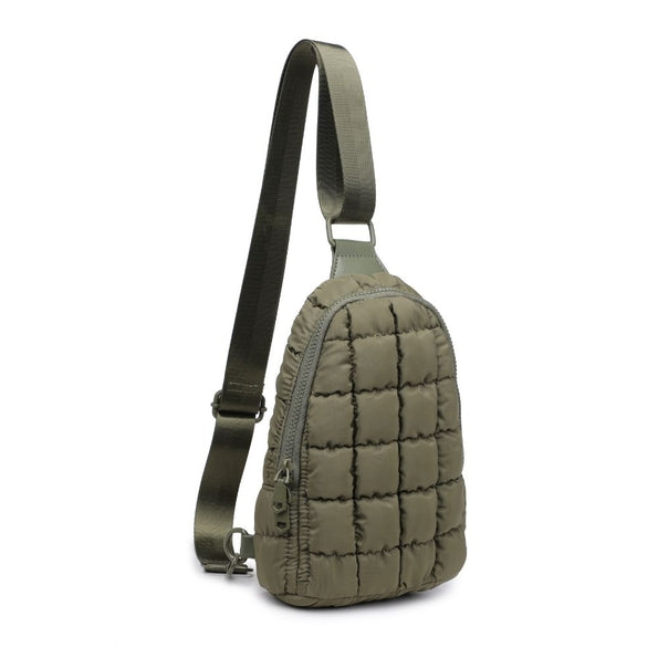 Quilted Sling Backpack