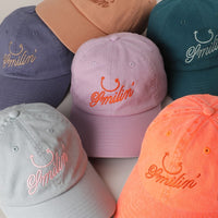 smilin' Embroidery Baseball Cap