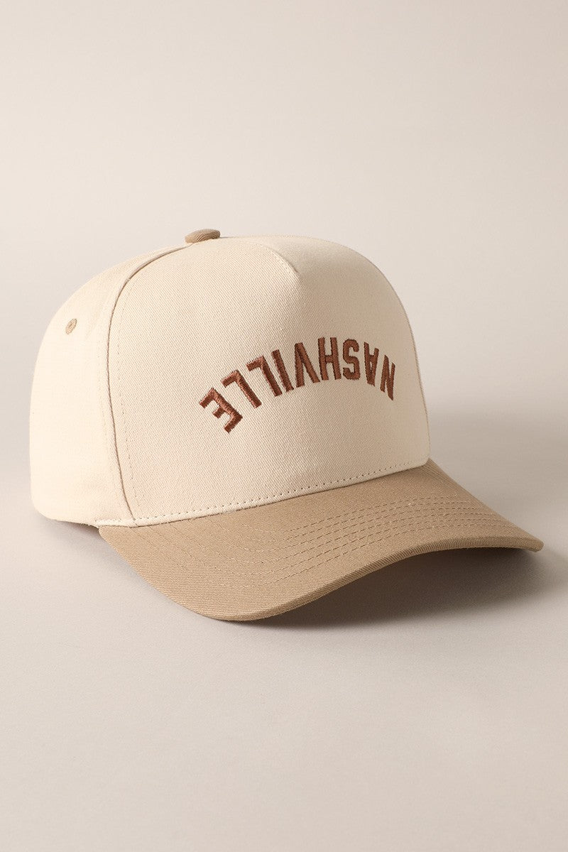 Nashville Upside Down Trucker Baseball Cap