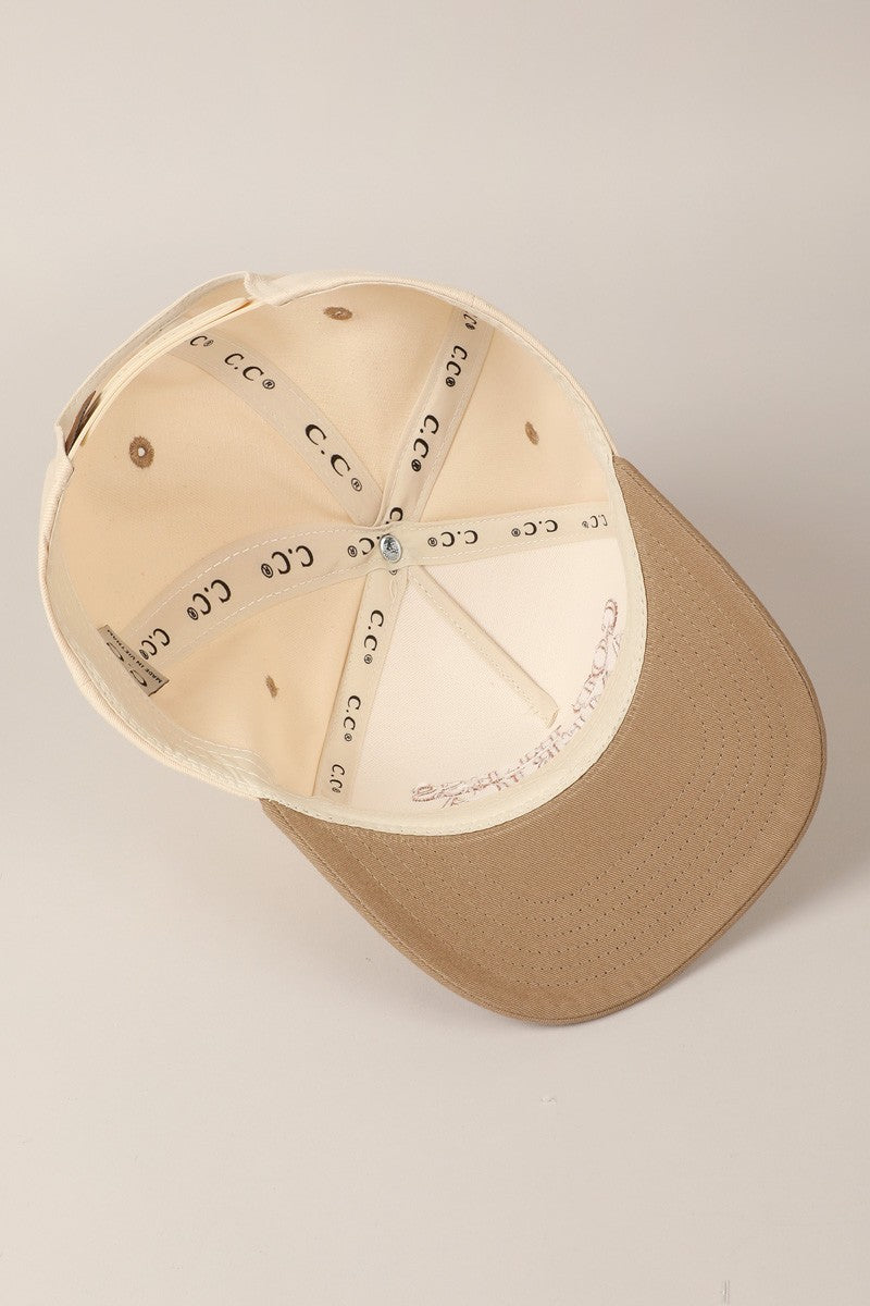 God Bless America Two Tone Cap