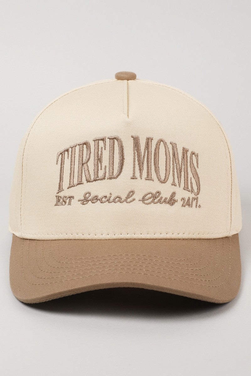 Tired Moms Social Club Embroidered Cap