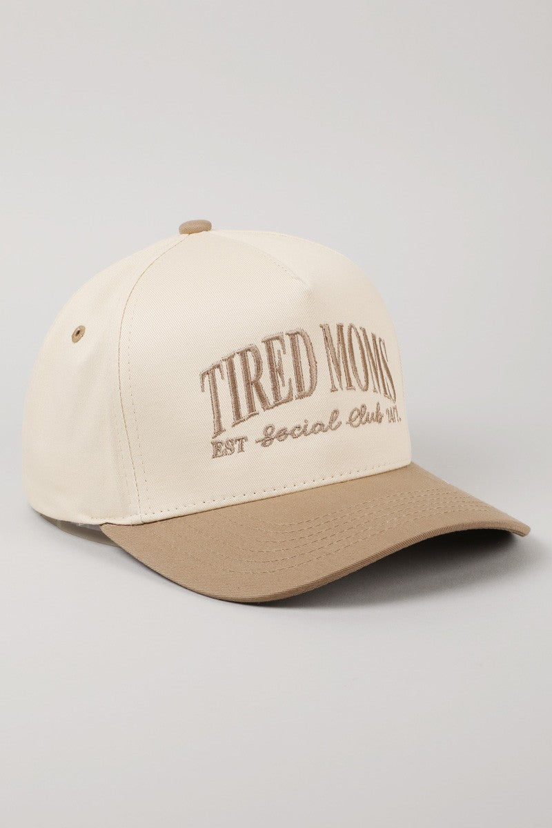 Tired Moms Social Club Embroidered Cap