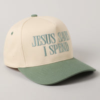 Jesus Saves I Spend  Vintage Cap