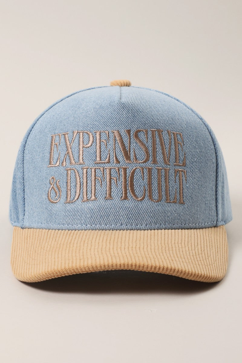 Expensive & Difficult Embroidered Hat
