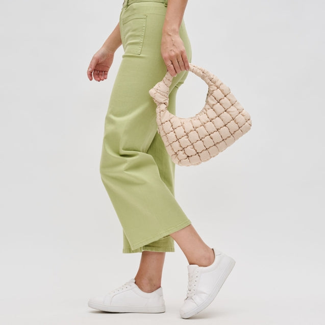 Knot Quilted Mini Tote/Crossbody Bag