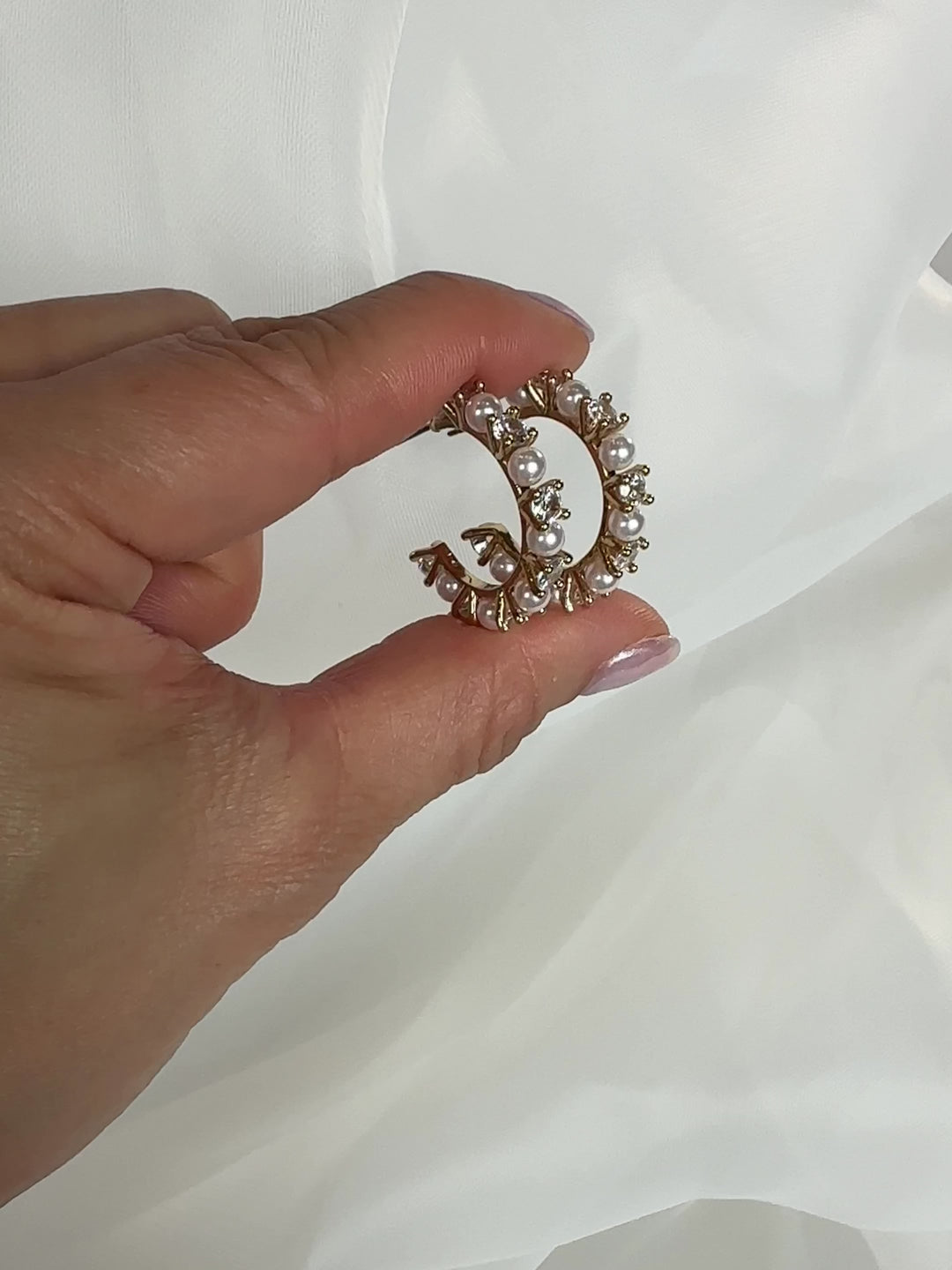 Elisajewels Prive Hoop Earrings