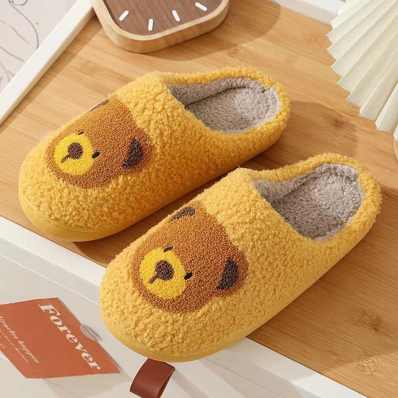 Cute Bear Fluffy Slippers
