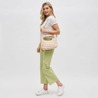 Knot Quilted Mini Tote/Crossbody Bag