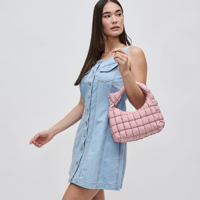 Knot Quilted Mini Tote/Crossbody Bag