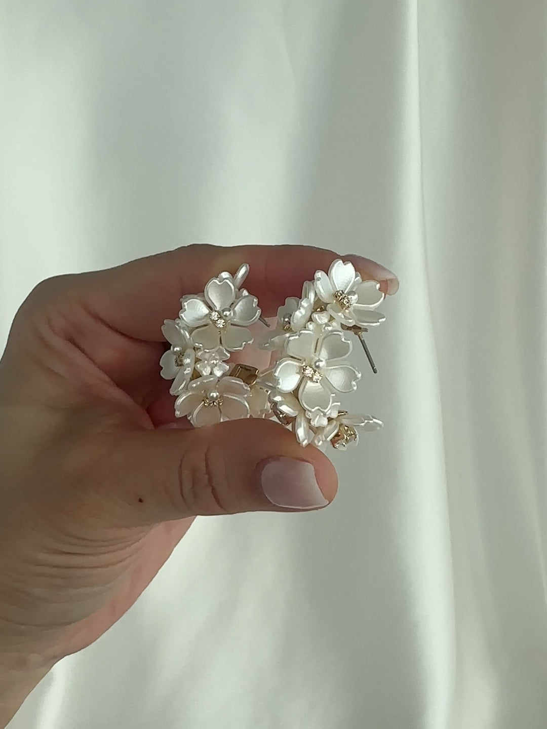 Elisajewels Fiona Hoop Earrings