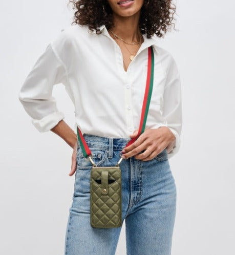 Quilted Cell Phone Crossbody