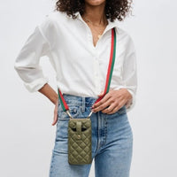 Quilted Cell Phone Crossbody