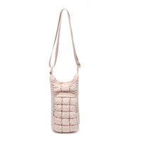 Quilted Puffer Water Bottle Crossbody