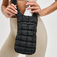 Quilted Puffer Water Bottle Crossbody