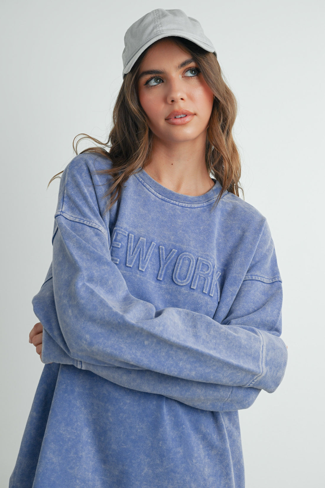 New York Sweatshirt Dress