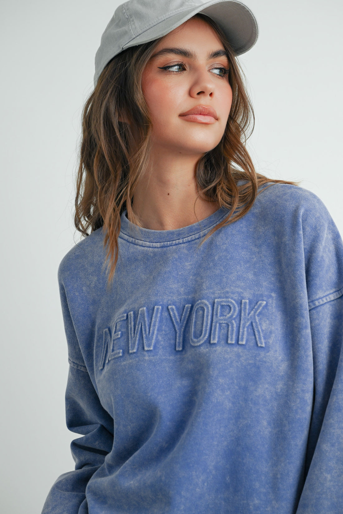 New York Sweatshirt Dress