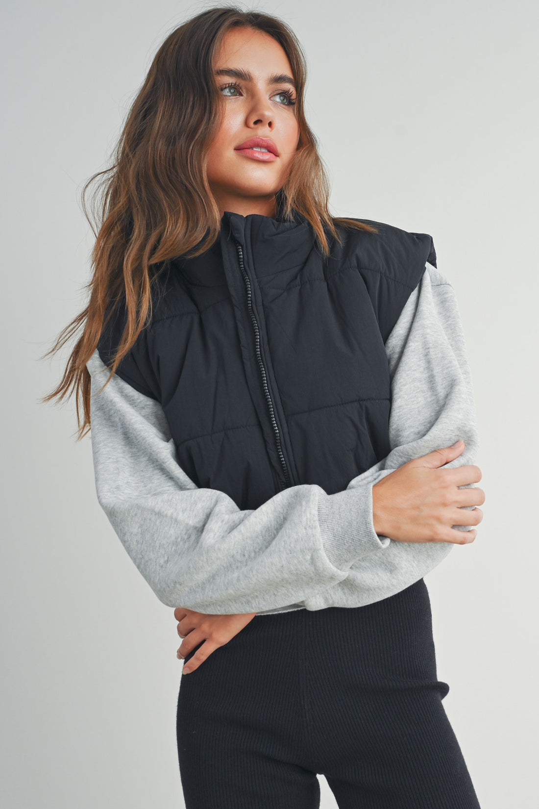 Puffer Crop Vest