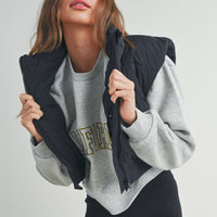 Puffer Crop Vest