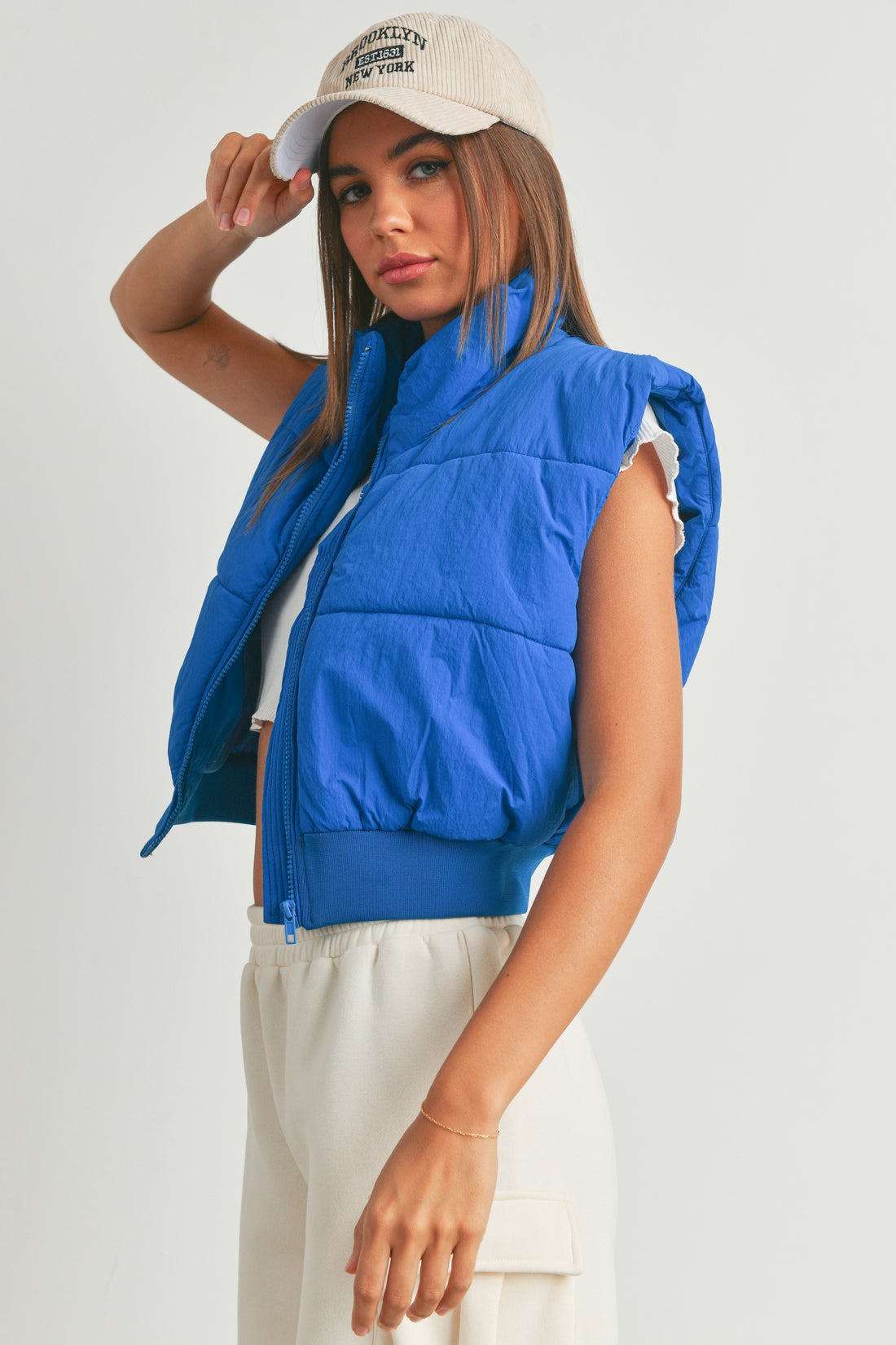 Puffer Crop Vest